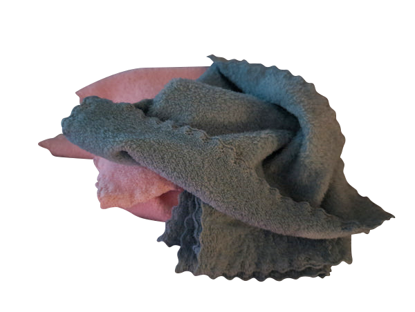 Cotton cleaning cloths